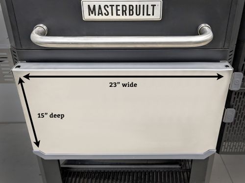 800/900 Oversize Folding Front Shelf
